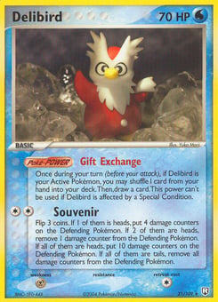 Delibird 21/109 Team Rocket Returns