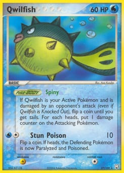 Qwilfish 27/109 Team Rocket Returns