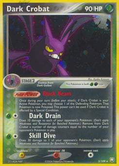 Dark Crobat 3/109 Team Rocket Returns