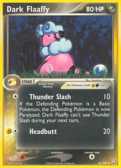 Dark Flaaffy 33/109 Team Rocket Returns
