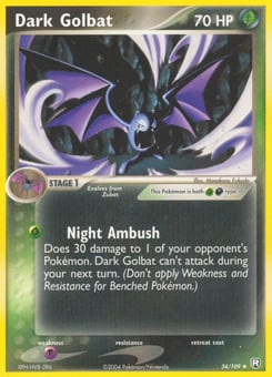 Dark Golbat 34/109 Team Rocket Returns