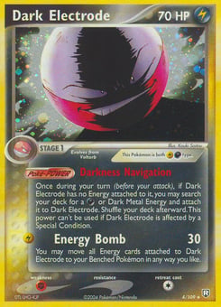 Dark Electrode 4/109 Team Rocket Returns