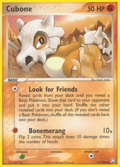 Cubone 51/109 Team Rocket Returns