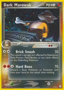 Dark Marowak 7/109 Team Rocket Returns