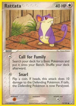 Rattata 72/109 Team Rocket Returns