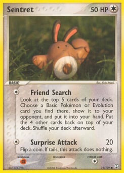 Sentret 75/109 Team Rocket Returns