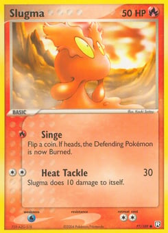 Slugma 77/109 Team Rocket Returns