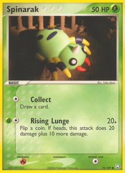 Spinarak 78/109 Team Rocket Returns