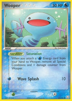 Wooper 81/109 Team Rocket Returns