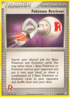 Pokémon Retriever 84/109 Team Rocket Returns