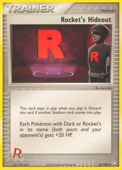 Rocket's Hideout 87/109 Team Rocket Returns