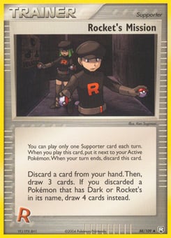 Rocket's Mission 88/109 Team Rocket Returns