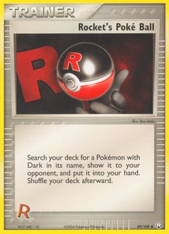 Rocket's Poké Ball 89/109 Team Rocket Returns