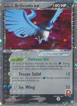 Rocket's Articuno ex 96/109 Team Rocket Returns