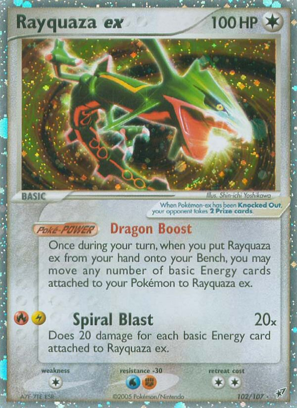Rayquaza ex 102/107 Deoxys