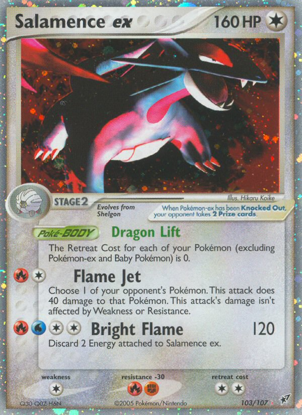 Salamence ex 103/107 Deoxys