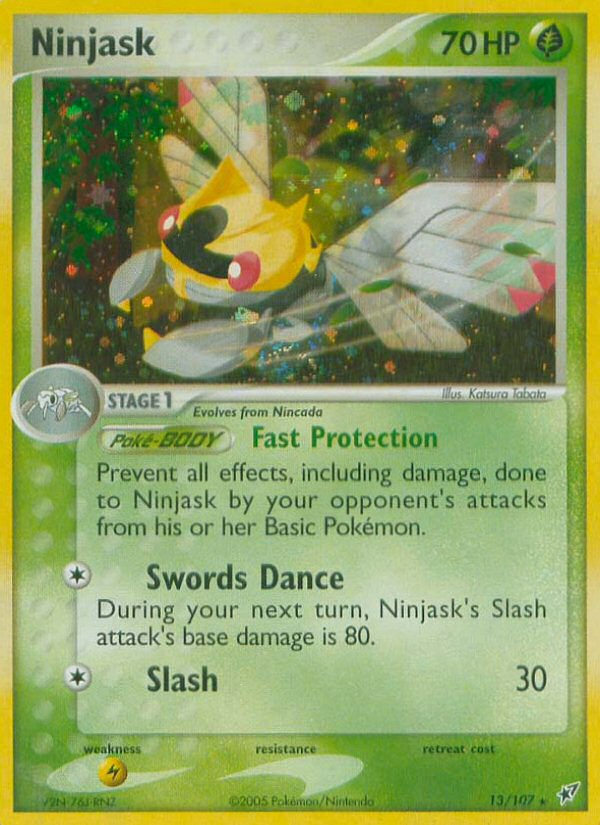 Ninjask 13/107 Deoxys