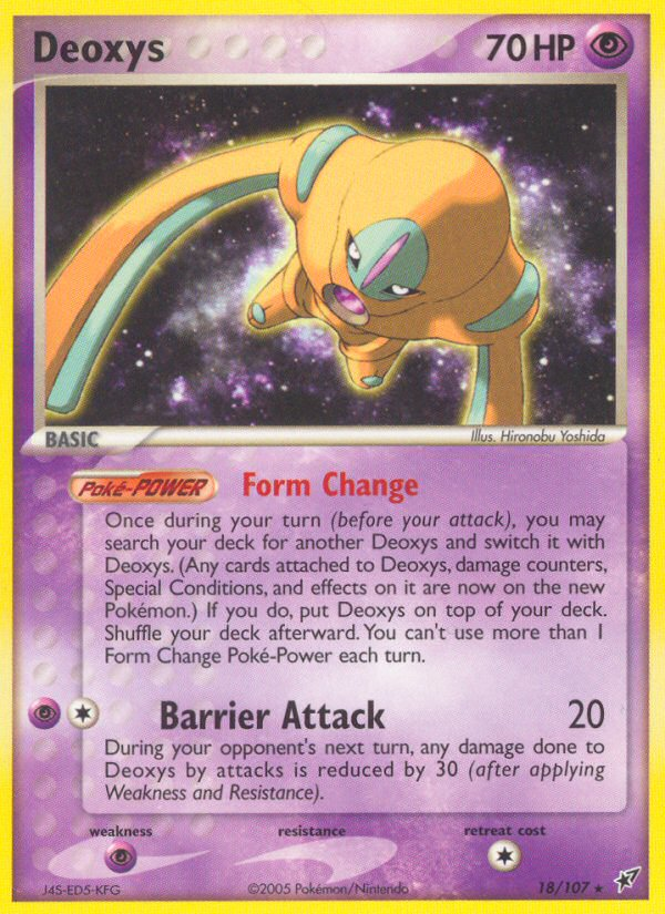 Deoxys 18/107 Deoxys