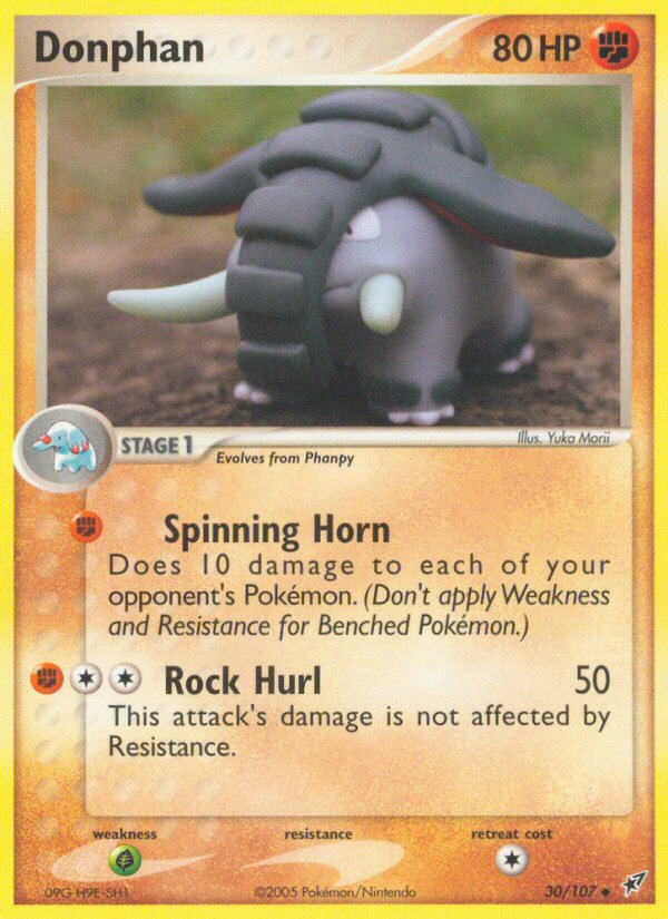 Donphan 30/107 Deoxys