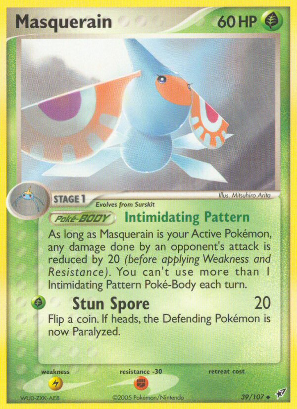 Masquerain 39/107 Deoxys
