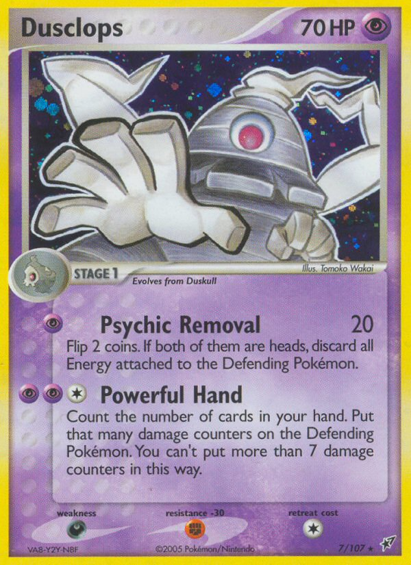 Dusclops 7/107 Deoxys