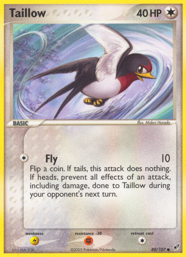 Taillow 80/107 Deoxys