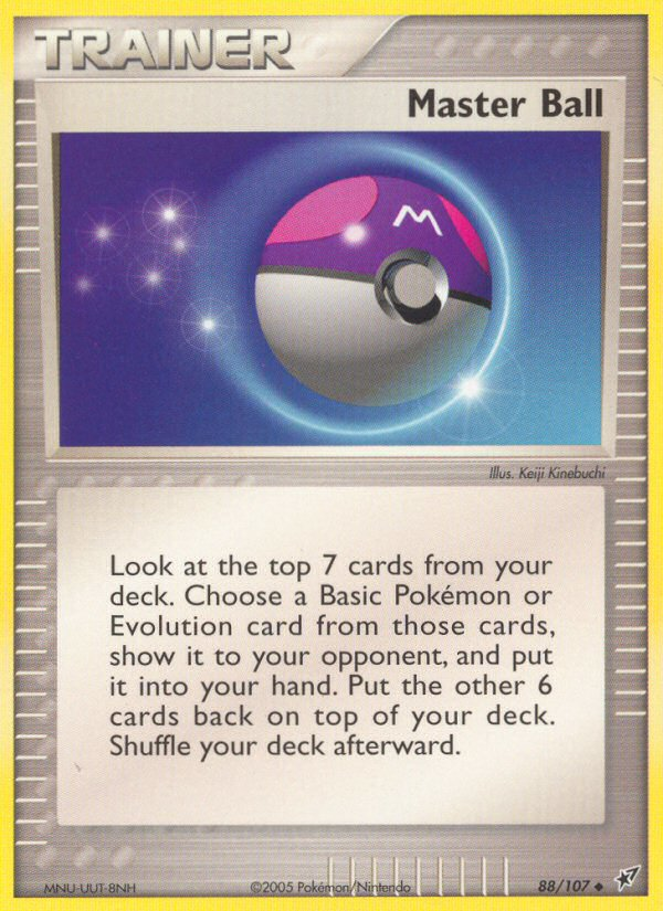 Master Ball 88/107 Deoxys