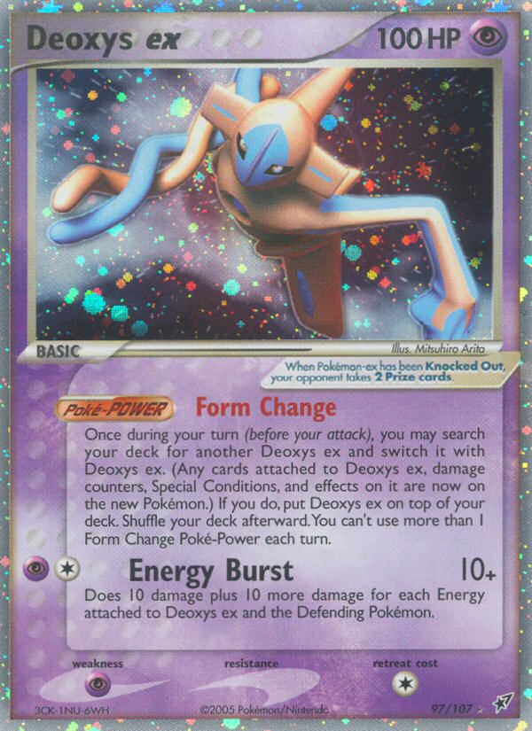 Deoxys ex 97/107 Deoxys