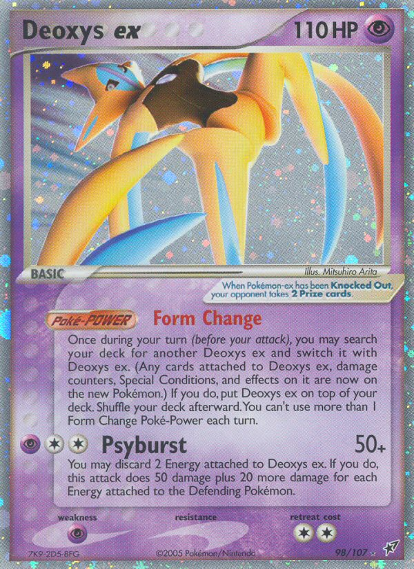 Deoxys ex 98/107 Deoxys