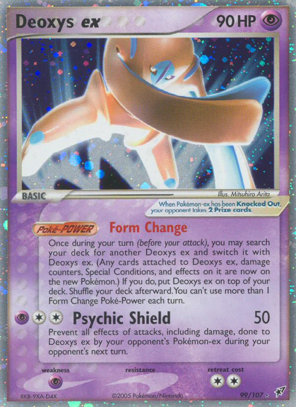 Deoxys ex 99/107 Deoxys