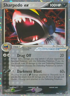 Sharpedo ex 104/107 Deoxys