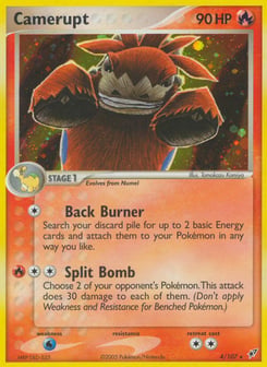 Camerupt 4/107 Deoxys
