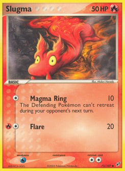 Slugma 75/107 Deoxys