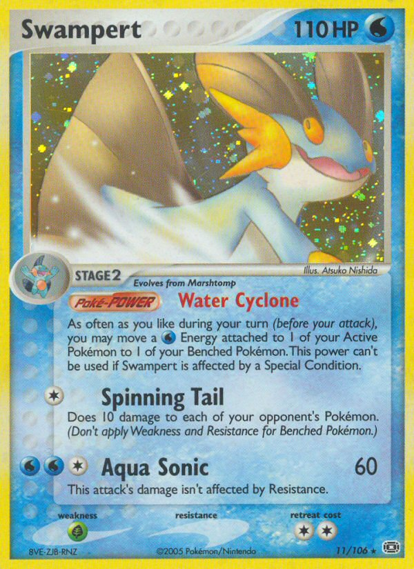Swampert 11/106 Emerald