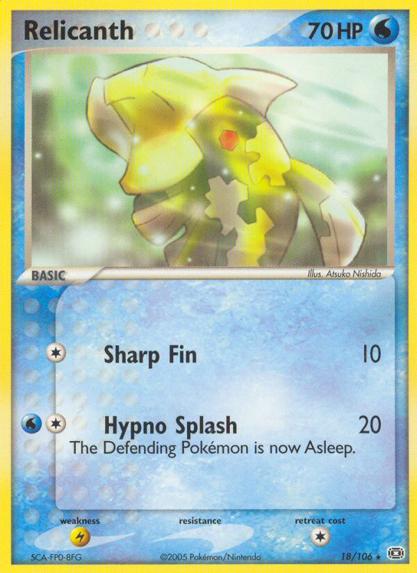 Relicanth 18/106 Emerald