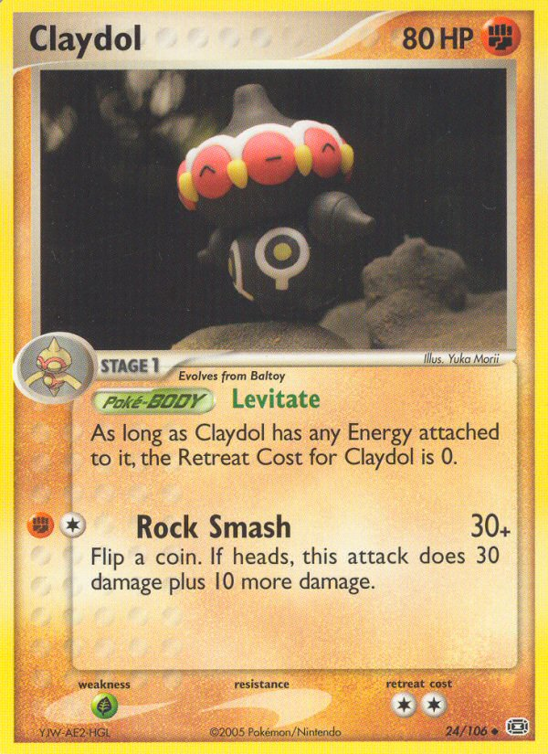 Claydol 24/106 Emerald