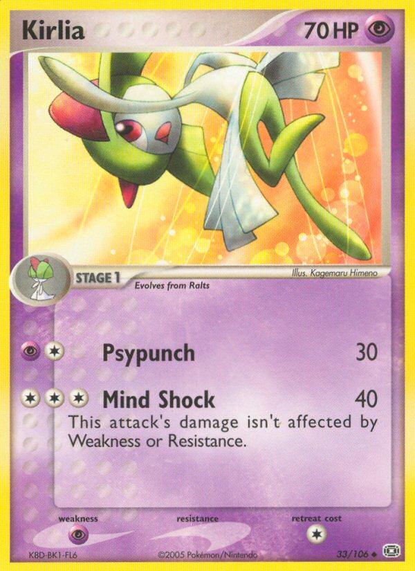 Kirlia 33/106 Emerald