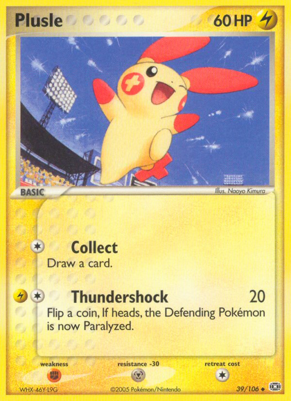 Plusle 39/106 Emerald