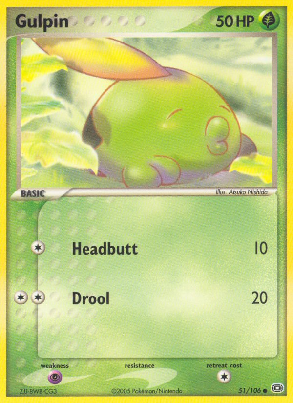 Gulpin 51/106 Emerald