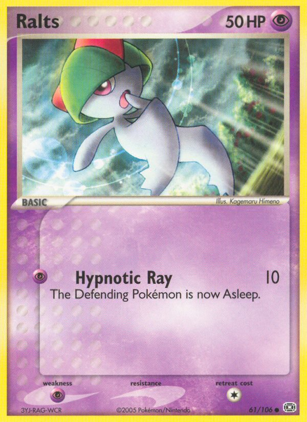 Ralts 61/106 Emerald
