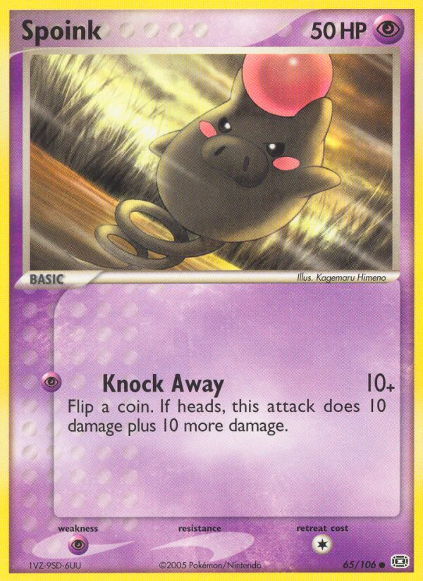 Spoink 65/106 Emerald