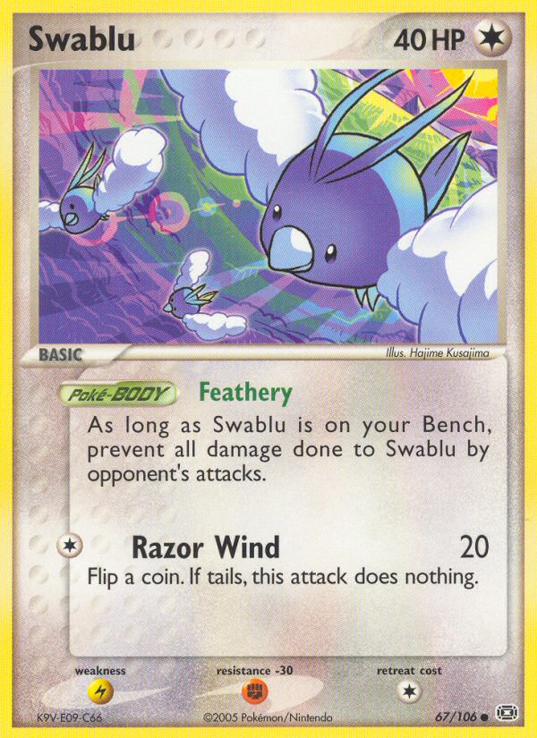 Swablu 67/106 Emerald