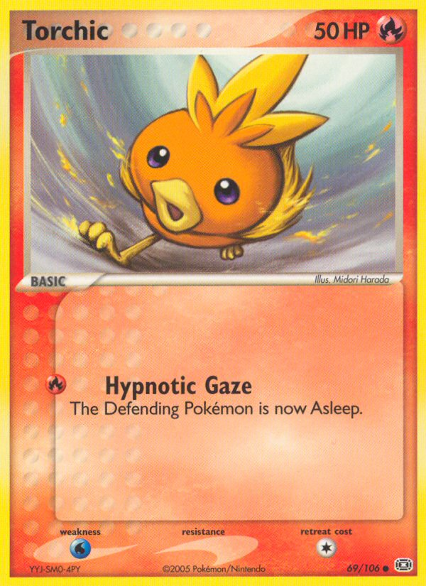 Torchic 69/106 Emerald