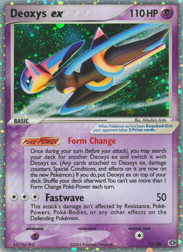 Deoxys ex 93/106 Emerald