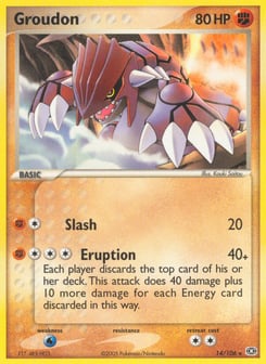 Groudon 14/106 Emerald