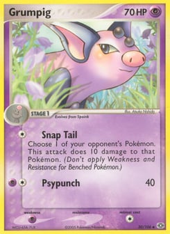 Grumpig 30/106 Emerald