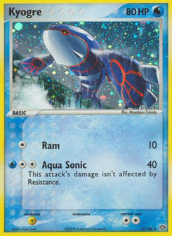 Kyogre 6/106 Emerald