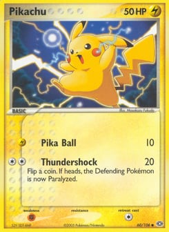 Pikachu 60/106 Emerald