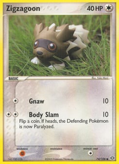 Zigzagoon 74/106 Emerald