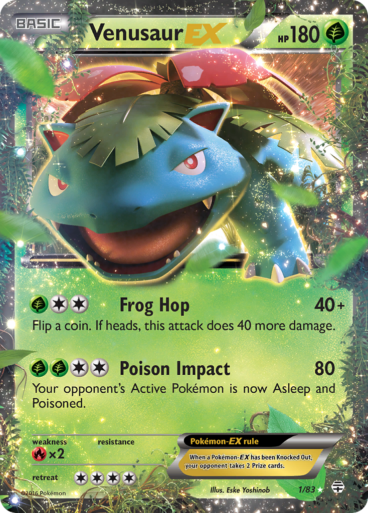 Venusaur-EX 1/83 Generations